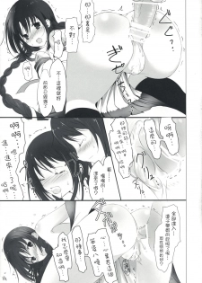 (COMIC1☆3) [Dream Halls! (Tsuzuri)] Himegoto (Bungaku Shoujo) [Chinese] [枫色汉化] - page 19