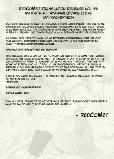 (C78) [RACK&PINION (Iogi Juichi)] ANOTHER Mou Hitori no Ayanami Rei (Neon Genesis Evangelion) (English) - page 3