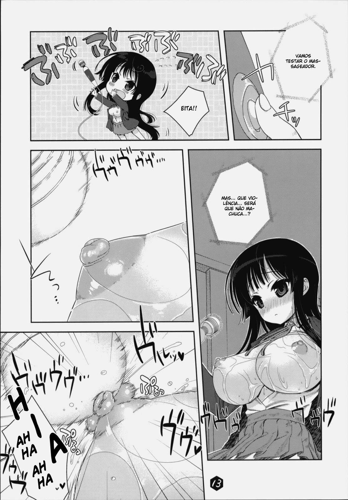 (C76) [Nama Cream Biyori (Nanase Meruchi)] Mio-tan! 2 (K-ON!) [Portuguese-BR] [BartSSJ] page 12 full