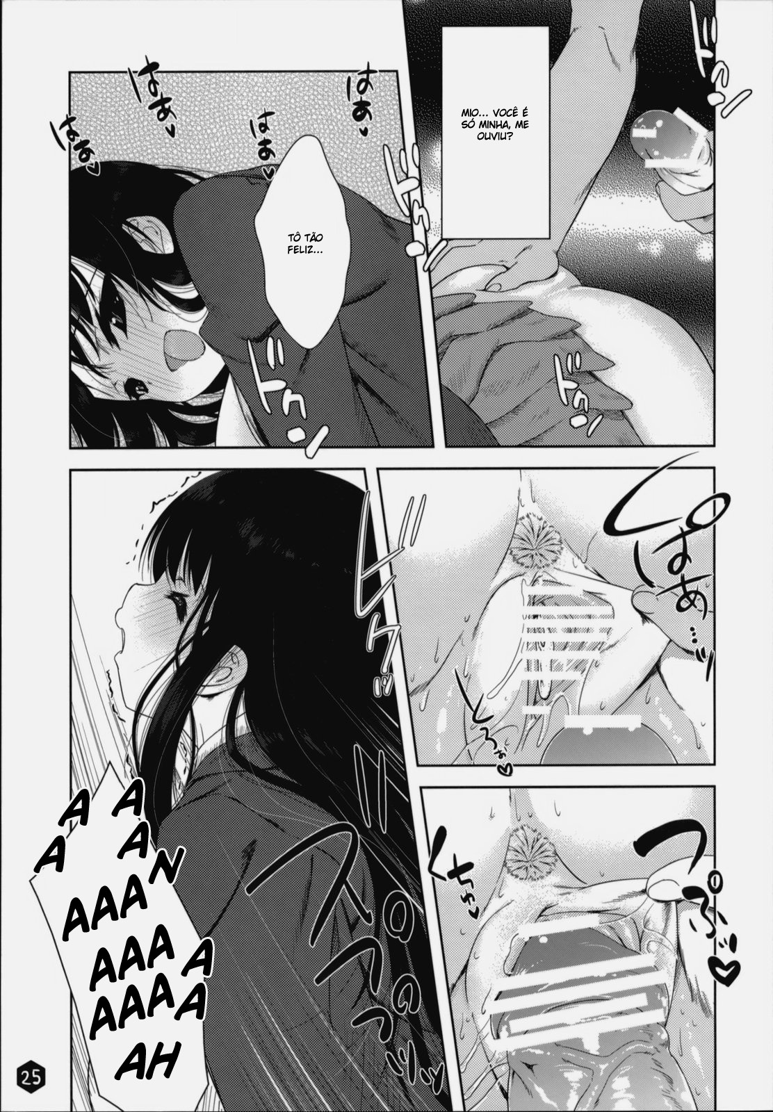 (C76) [Nama Cream Biyori (Nanase Meruchi)] Mio-tan! 2 (K-ON!) [Portuguese-BR] [BartSSJ] page 24 full