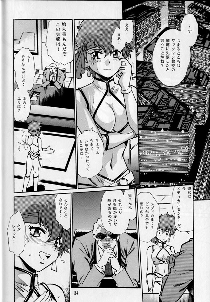 (SC29) [Studio Katsudon (Manabe Jouji)] IMASARA Dirty Pair Gekijouban (Dirty Pair) page 34 full