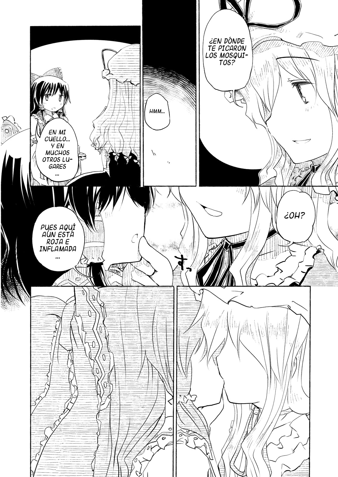 (Kouroumu 4) [Iyokan., Mizutataki (Hota., Mizutaki)] Keidai Ura Romantic (Touhou Project) [Spanish] [Lateralus-Manga] page 10 full