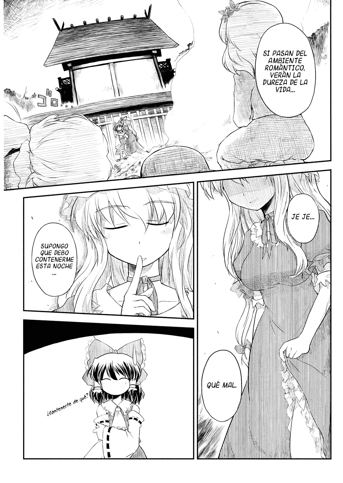 (Kouroumu 4) [Iyokan., Mizutataki (Hota., Mizutaki)] Keidai Ura Romantic (Touhou Project) [Spanish] [Lateralus-Manga] page 32 full