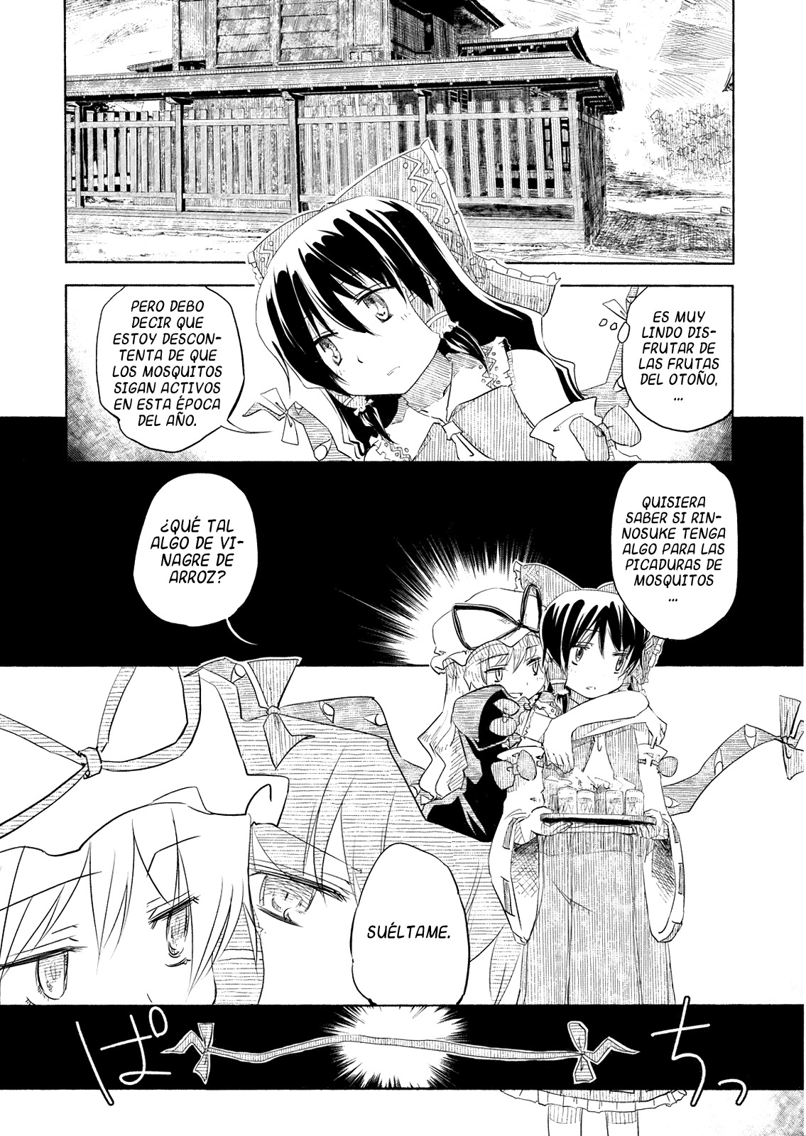 (Kouroumu 4) [Iyokan., Mizutataki (Hota., Mizutaki)] Keidai Ura Romantic (Touhou Project) [Spanish] [Lateralus-Manga] page 9 full