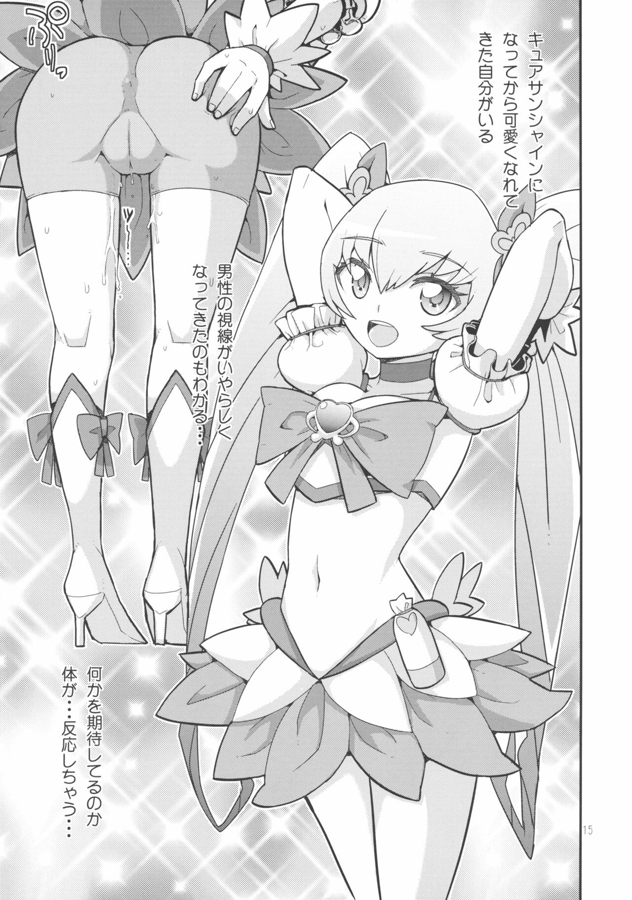 (C78) [WICKED HEART (ZooTAN)] SHINING! (Heart Catch Precure) page 17 full