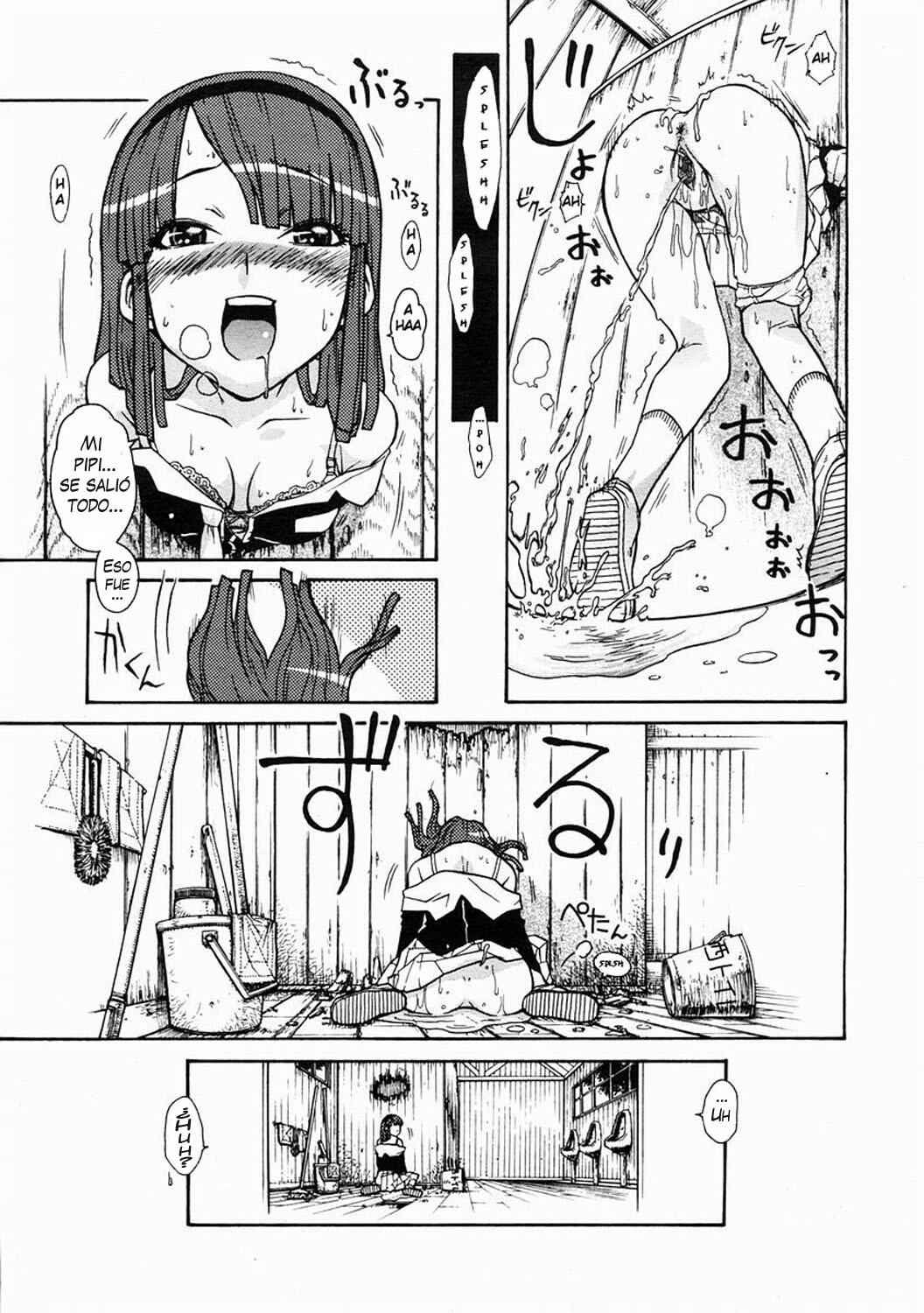 [Isorashi] Hamarikko. - Fall in Hole in Wall in Girl!! | La Chica Atascada en la Pared (COMIC Megastore H 2005-04) [Spanish] [Happy Happo Fansub] [Decensored] page 18 full