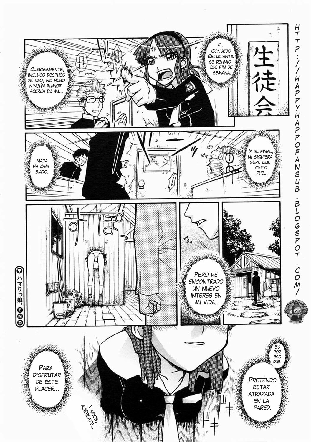 [Isorashi] Hamarikko. - Fall in Hole in Wall in Girl!! | La Chica Atascada en la Pared (COMIC Megastore H 2005-04) [Spanish] [Happy Happo Fansub] [Decensored] page 19 full