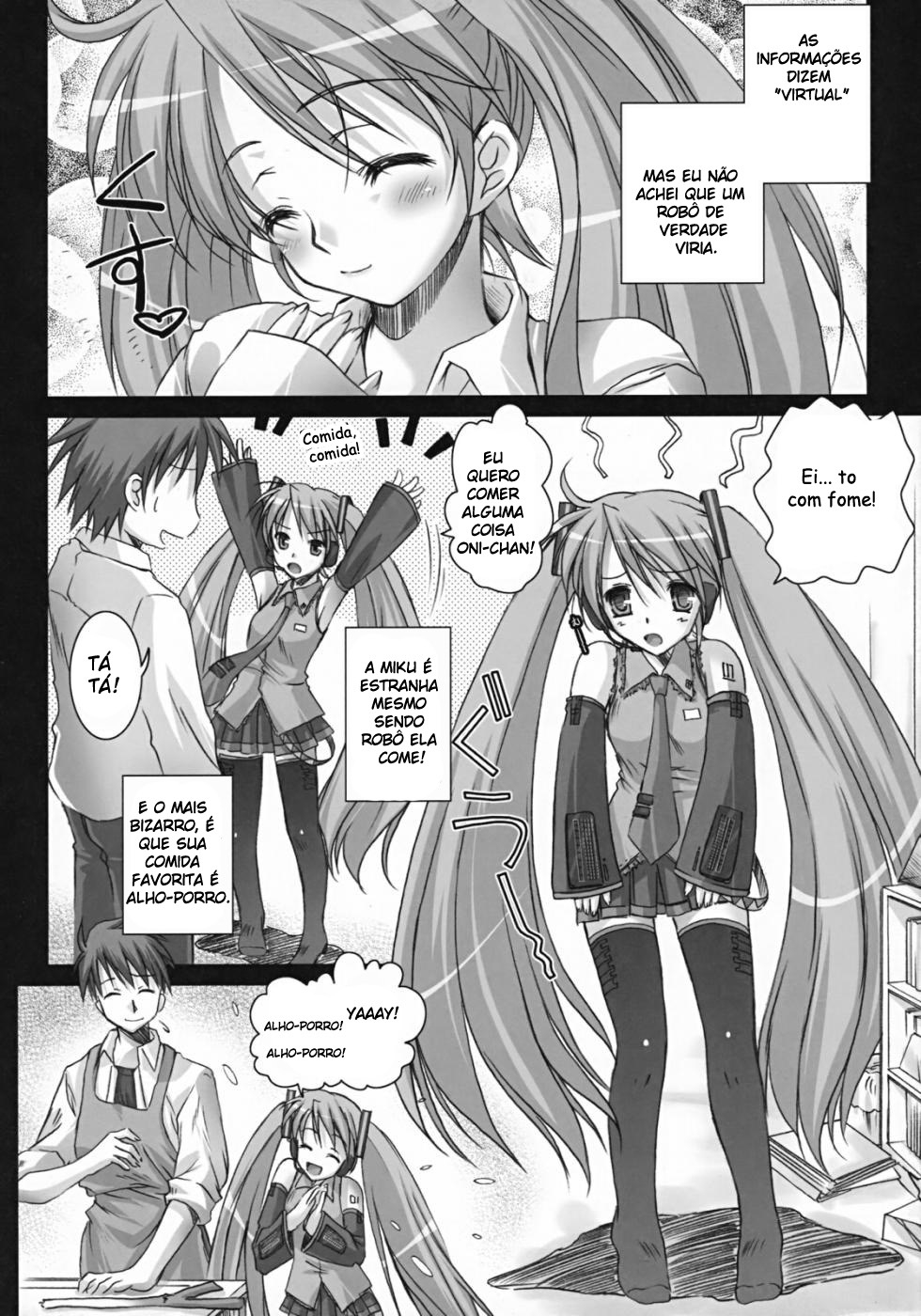 (C73) [Kaiki Nisshoku (Ayano Naoto)] Oscilloscope (Vocaloid) [Portuguese-BR] [hentaipie.net] page 6 full