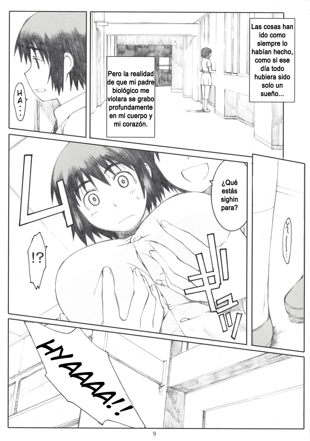 (C74) [Kansai Orange (Arai Kei)] Natsukaze! 2 (Yotsubato!) [Spanish] page 8 full