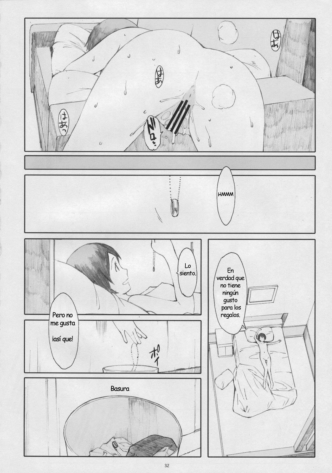 (C77) [Kansai Orange (Arai Kei)] Natsukaze! 5 (Yotsubato!) [Spanish] page 31 full