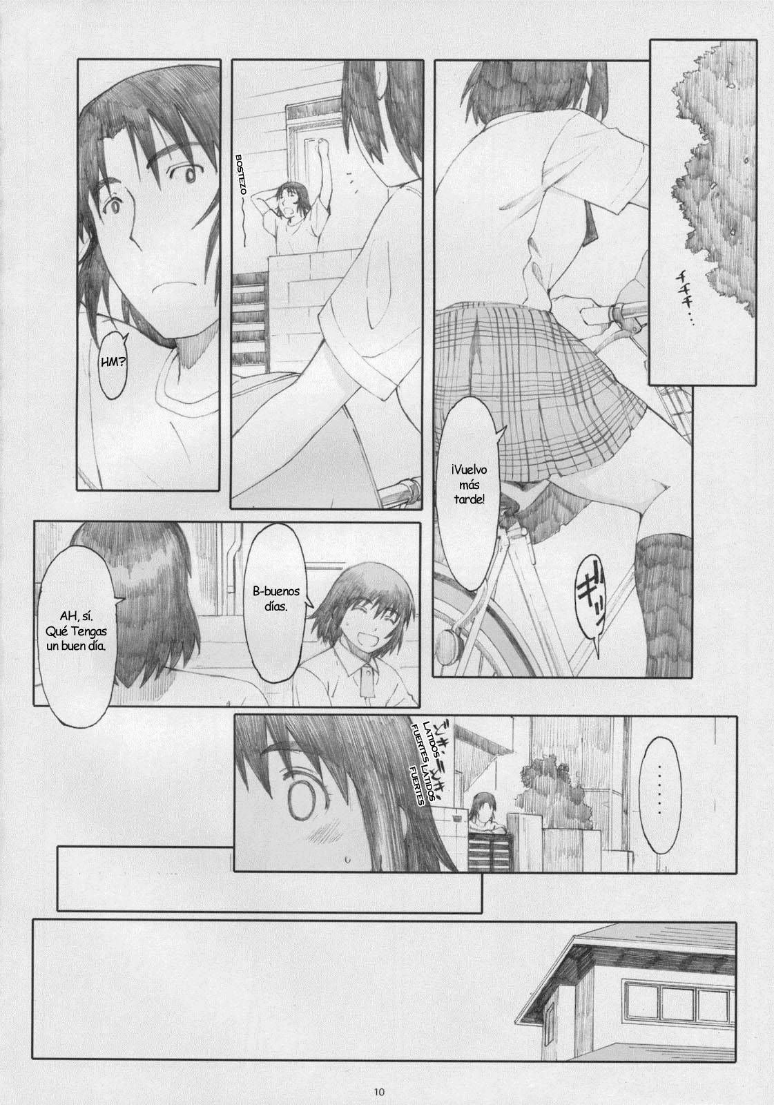 (C77) [Kansai Orange (Arai Kei)] Natsukaze! 5 (Yotsubato!) [Spanish] page 9 full