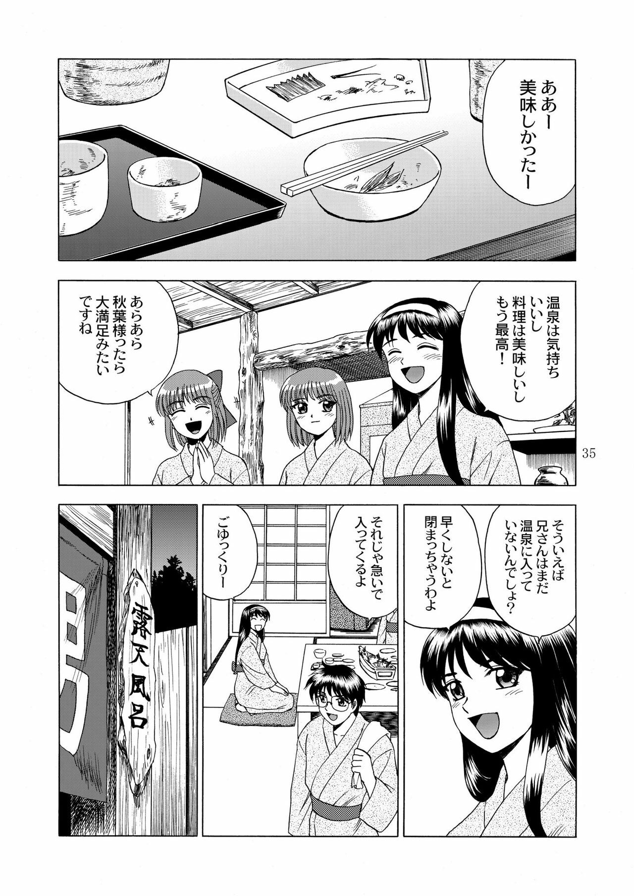 [YASRIN-DO (Yasu Rintarou)] Gekkouki Daichiyo (Kizuato, Tsukihime) page 37 full