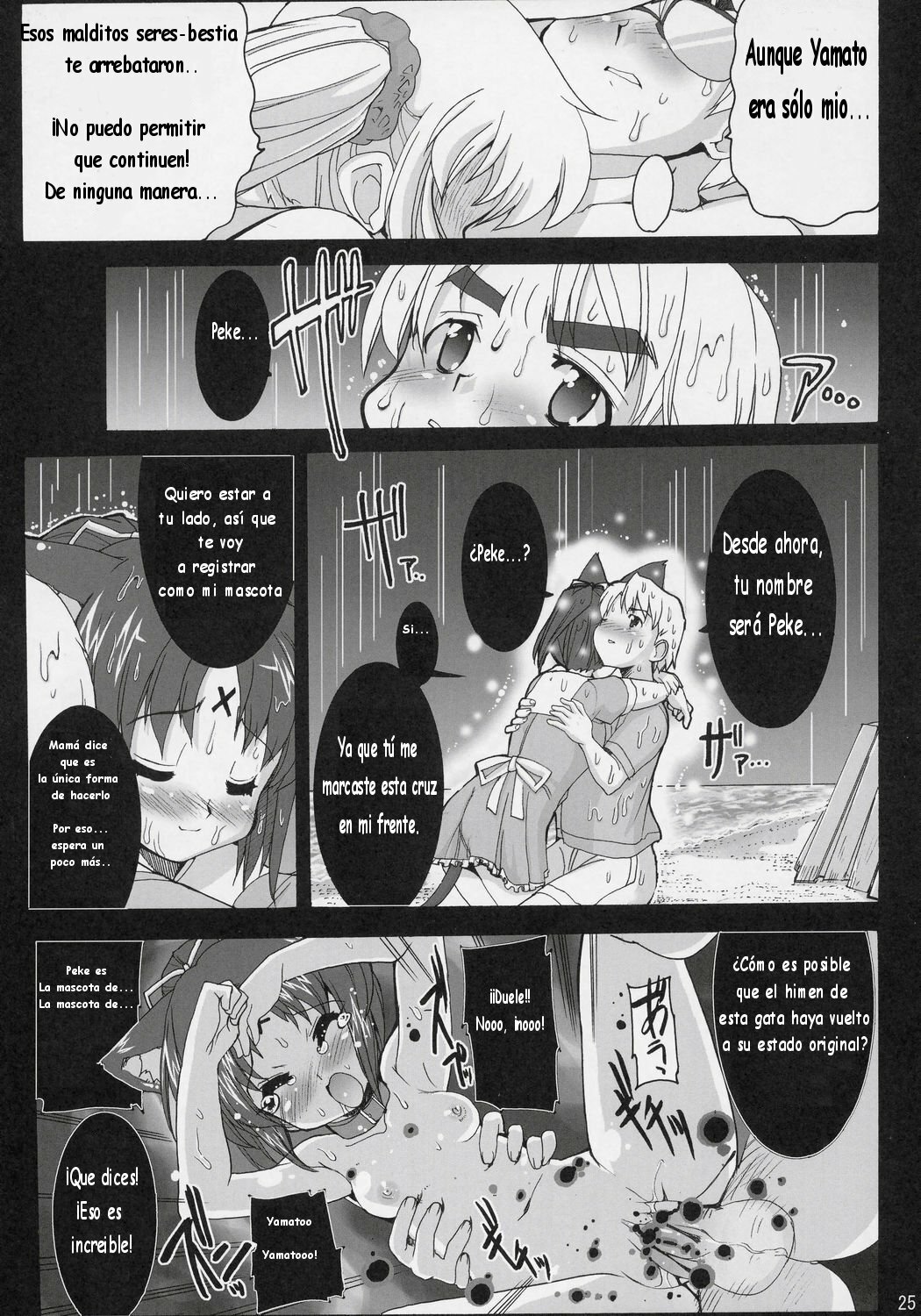 (C69) [Kenro Koubo (Orimoto Mimana)] Mahou Shoujo Neko XXX F [Spanish] page 24 full