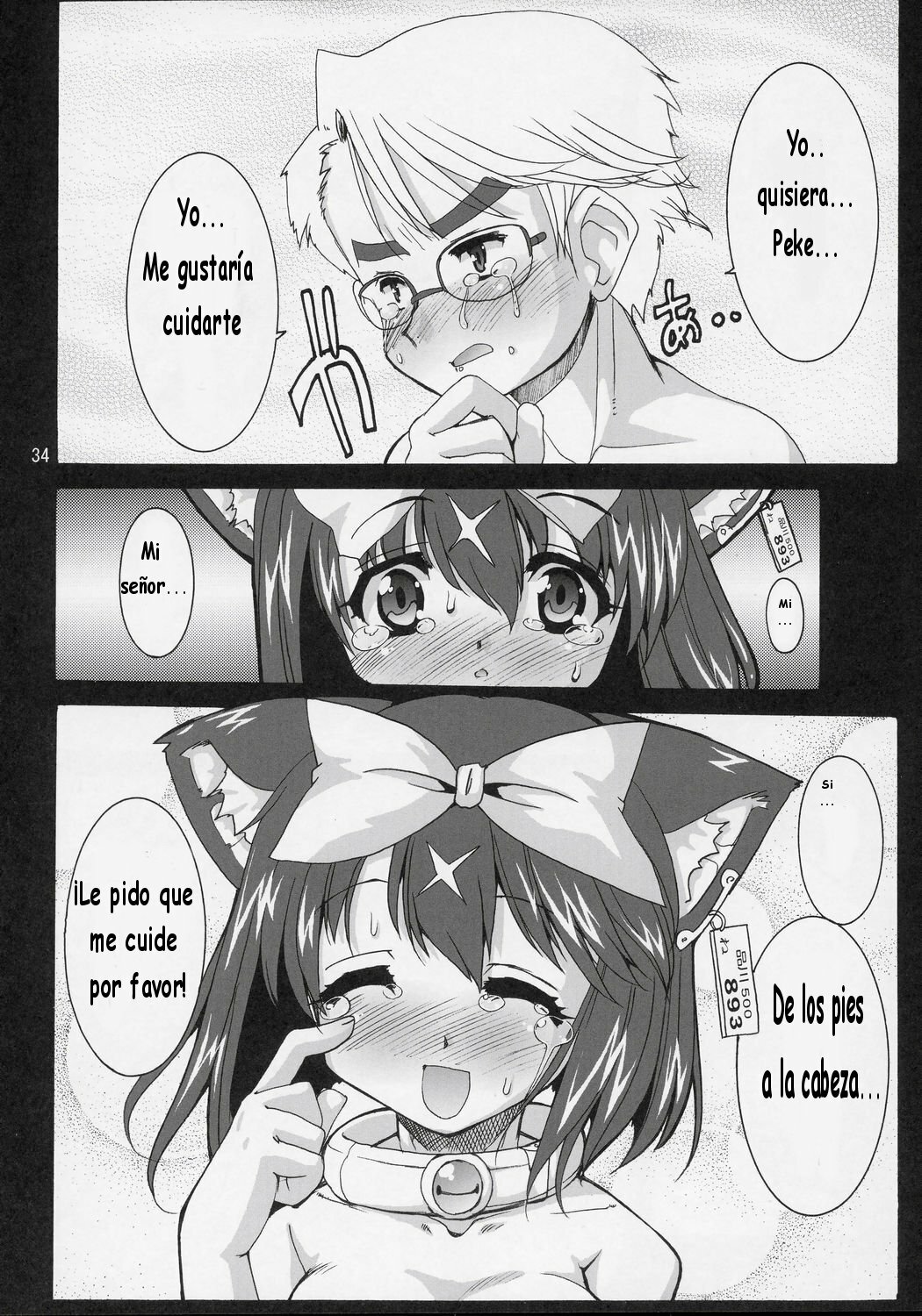 (C69) [Kenro Koubo (Orimoto Mimana)] Mahou Shoujo Neko XXX F [Spanish] page 33 full