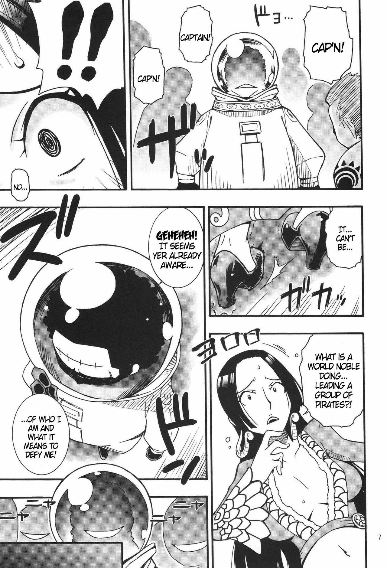 (C76) [MANGANA (Doluta, Nishimo)] NyanNyan Hebihime (One Piece) [English] {doujin-moe.us} page 6 full