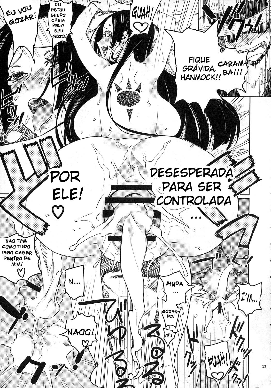 (C75) [Abradeli Kami (Bobobo)] Abura Shoukami Tsukane No.04 Hatsukoi Jotei (One Piece) [Portuguese-BR] [Hentai Pie] page 22 full