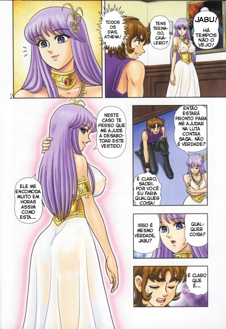 [Muchi Muchi 7 (Hikami Dan, Terada Zukeo)] Muchi Muchi Angel Vol. 8 (Saint Seiya) [Portuguese-BR] [Kyozito-RG] [Digital] [Incomplete] page 4 full