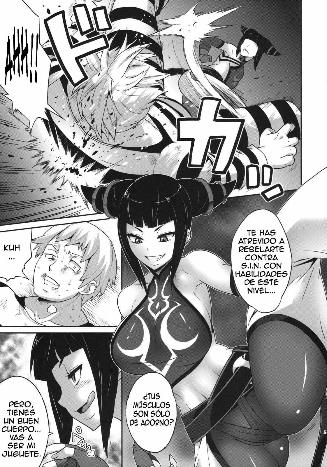 (C78) [Todd Special (Todd Oyamada)] Juri Game (Super Street Fighter IV) [Spanish] [Biblioteca Hentai] page 5 full