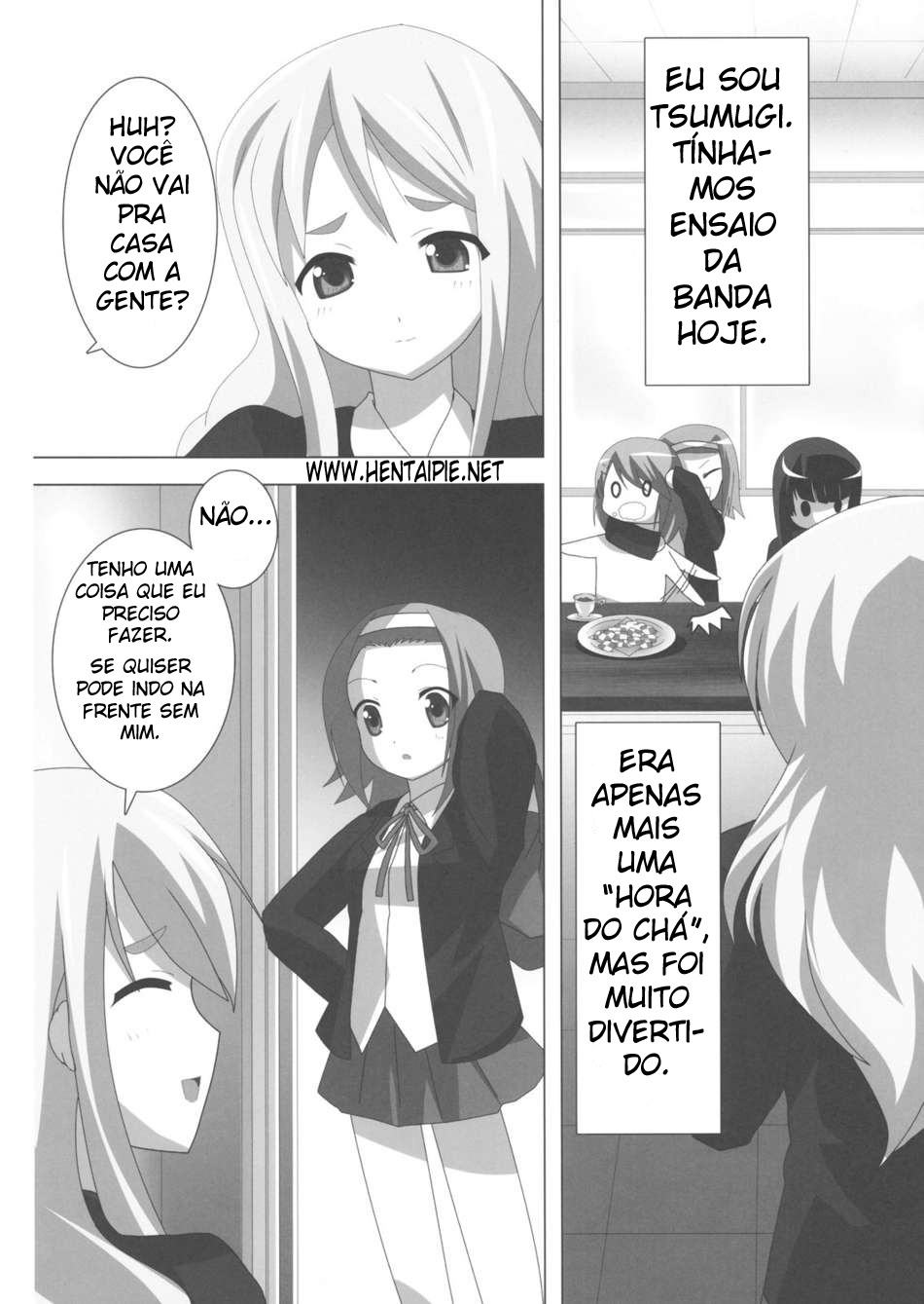 (Houkago Tea Time) [Lezmoe! (Oyu no Kaori)] K-ON Bon!? (K-ON!) [Portuguese-BR] [Hentai Pie] page 8 full