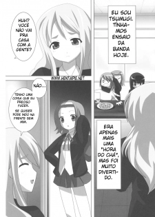 (Houkago Tea Time) [Lezmoe! (Oyu no Kaori)] K-ON Bon!? (K-ON!) [Portuguese-BR] [Hentai Pie] - page 8
