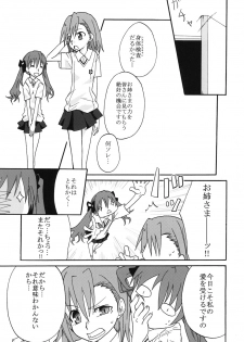 (C77) [St. Rio (Calico, Naoki)] Mikoto to Kuroko ga Chucchu suru Railgun (Toaru Kagaku no Railgun) - page 4