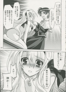 (ComiComi13) [PLUM (Kanna)] Mahou Shoujo Magical SEED SADISM (Mahou Shoujo Lyrical Nanoha) - page 25