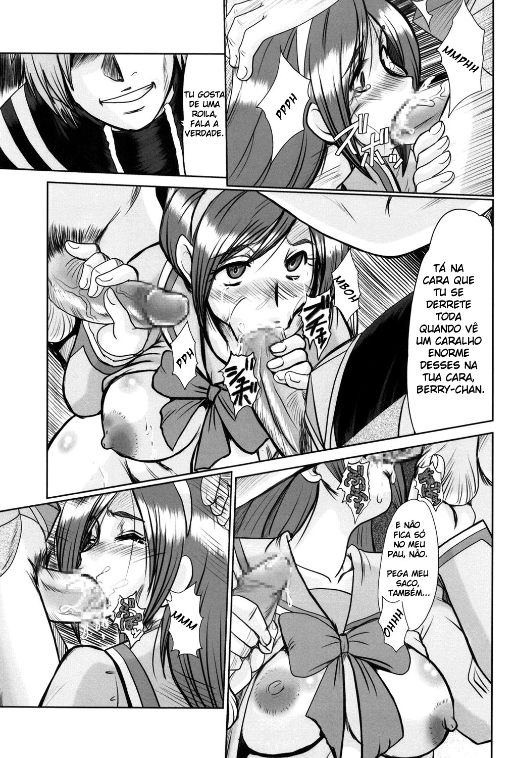 (C76) [Parupunte (Fukada Takushi)] F-65 (Fresh Precure!) [Portuguese-BR] [HentaiPie] page 51 full