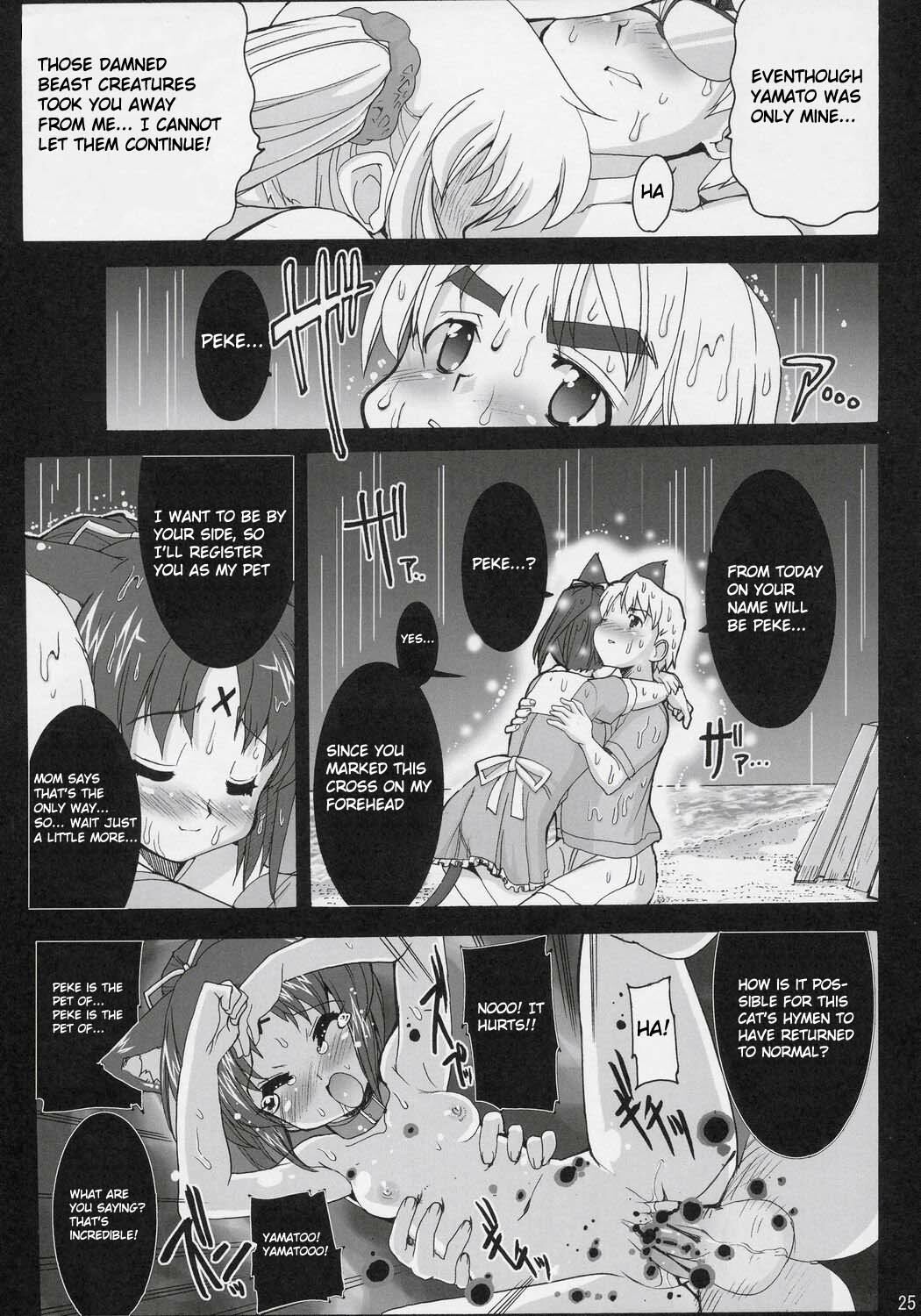 (C69) [Kenro Koubo (Orimoto Mimana)] Mahou Shoujo Neko XXX F (Mahou Shoujo Neko X) [English] page 24 full