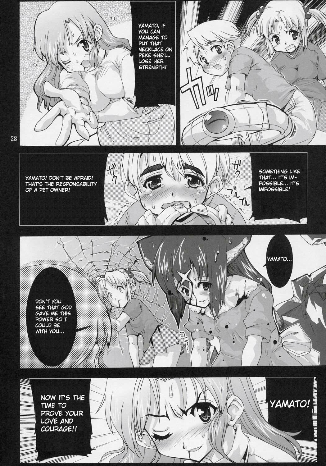 (C69) [Kenro Koubo (Orimoto Mimana)] Mahou Shoujo Neko XXX F (Mahou Shoujo Neko X) [English] page 27 full