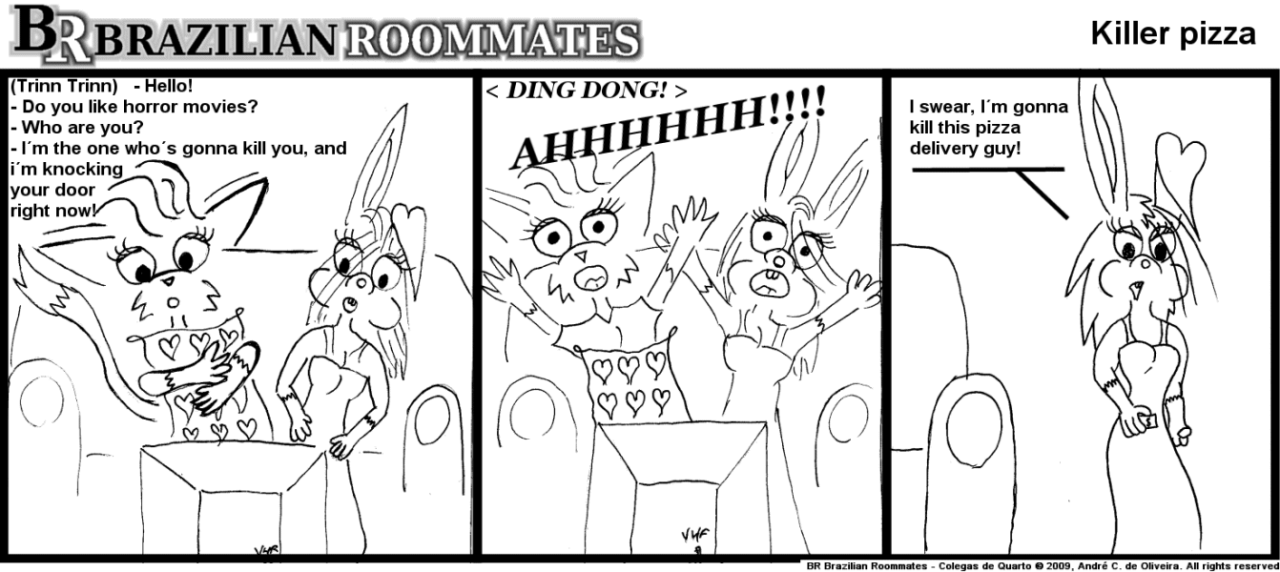 Brazilian Roomates Furry comic page 2 full