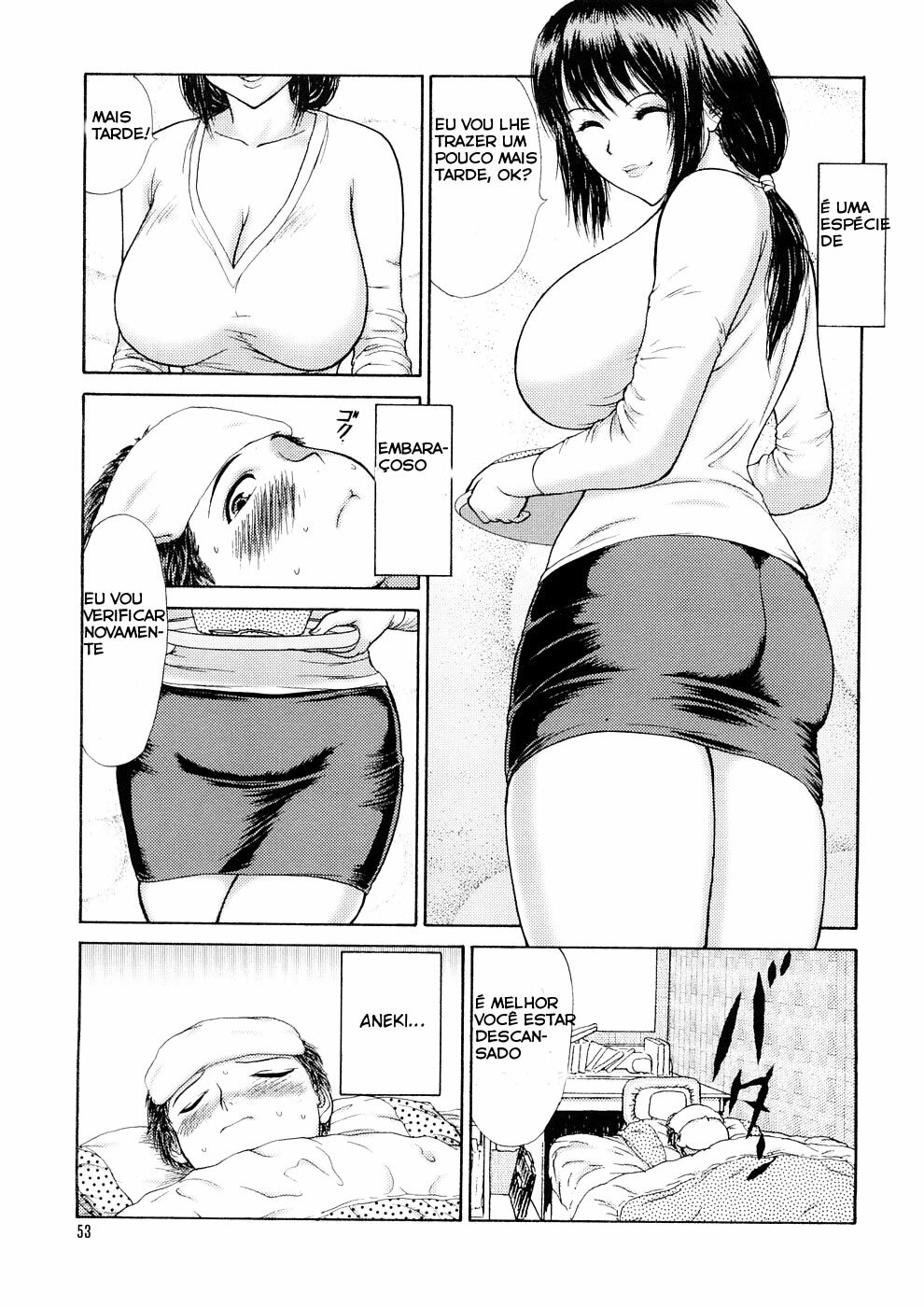 [Koino Jou] HOT REPLY (Hitozuma Katei Kyoushi Ritsuko) [Portuguese-BR] page 3 full