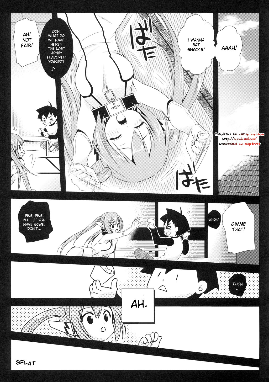 (C77) [Kurosawa pict (Kurosawa Kiyotaka)] Nymph Otoshi (Sora no Otoshimono) [English] page 4 full