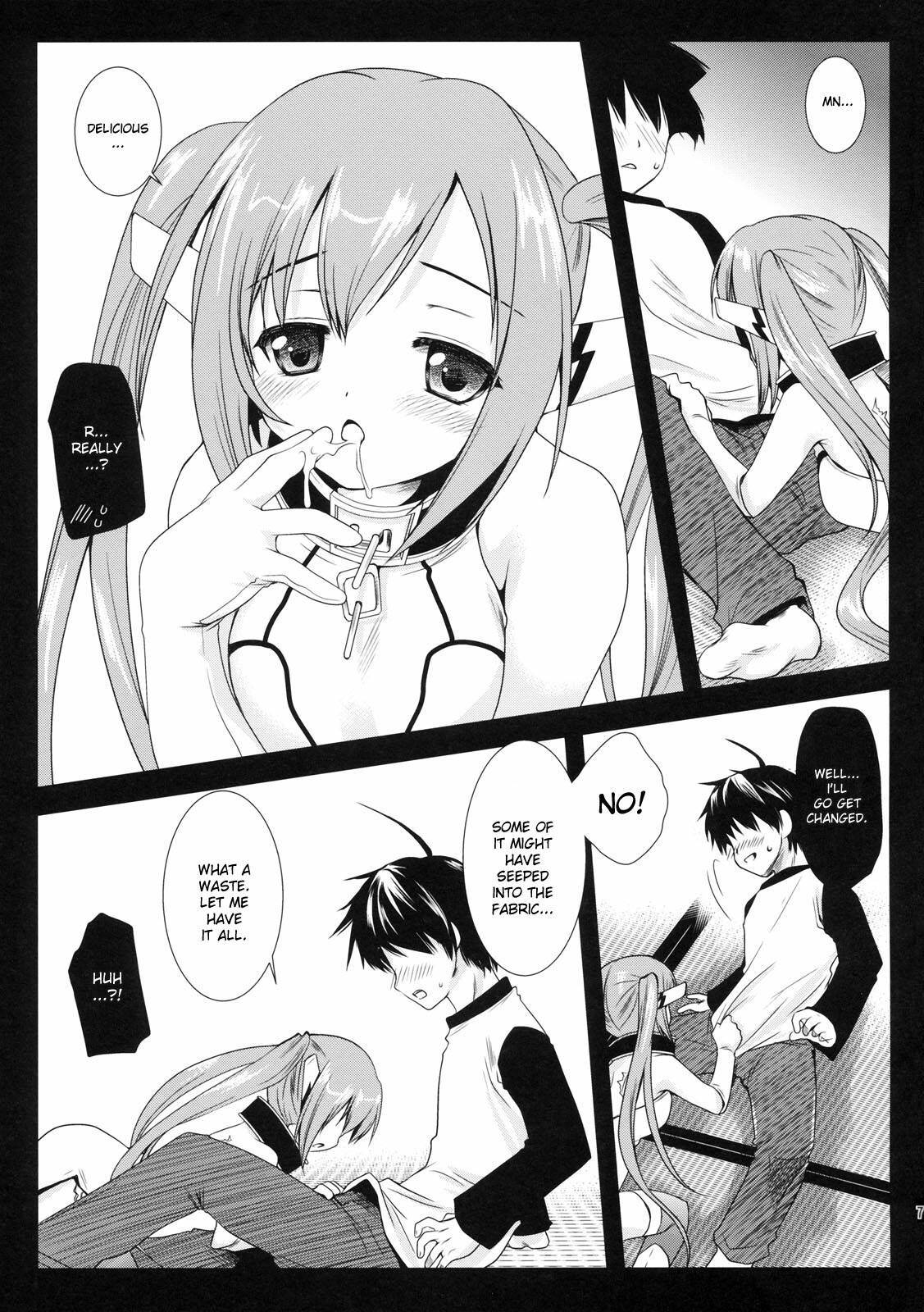 (C77) [Kurosawa pict (Kurosawa Kiyotaka)] Nymph Otoshi (Sora no Otoshimono) [English] page 6 full