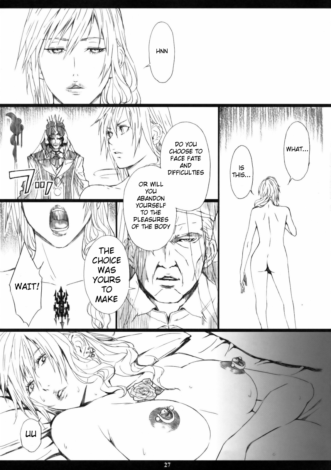 (C78) [M (Amano Ameno)] FFXIIIM (Final Fantasy XIII) [English] page 26 full