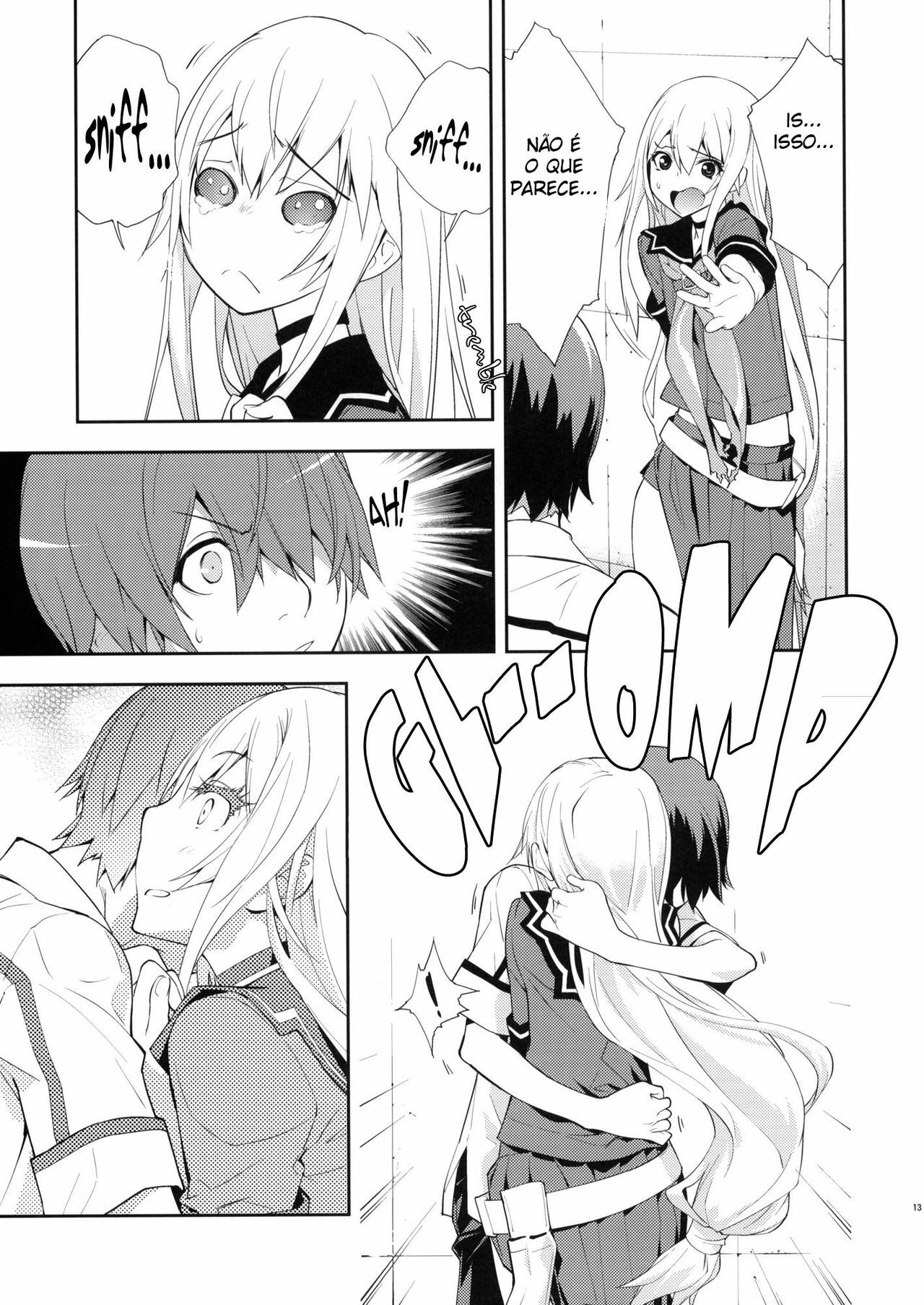 (C78) [Hapoi-dokoro (Okazaki Takeshi)] Trapper (Ookami-san to Shichinin no Nakama tachi) [Portuguese-BR] page 13 full