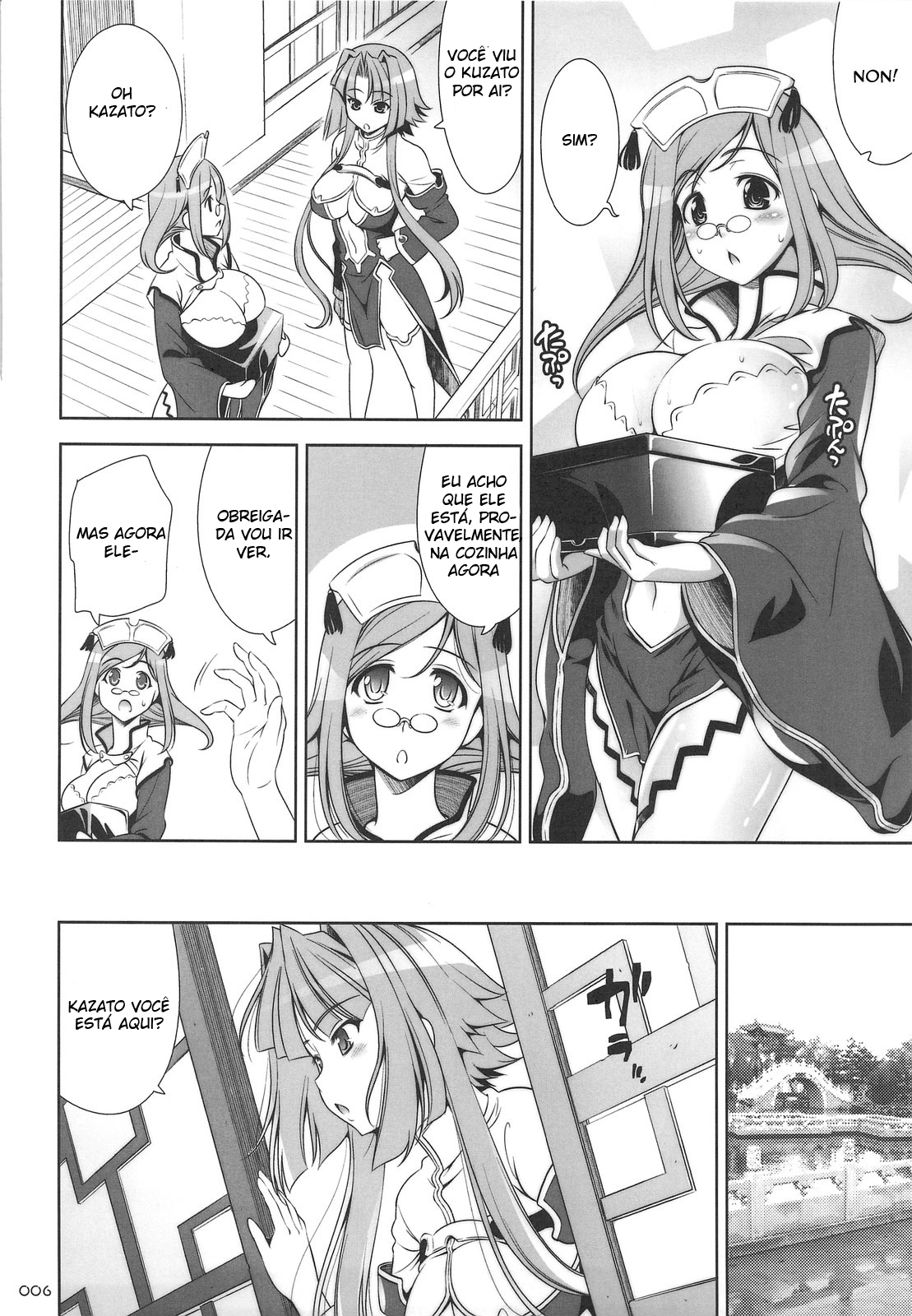 (C76) [Goromenz (Yasui Riosuke)] GO! My Way (Koihime Musou) [Portuguese-BR] [Harutashi] page 5 full