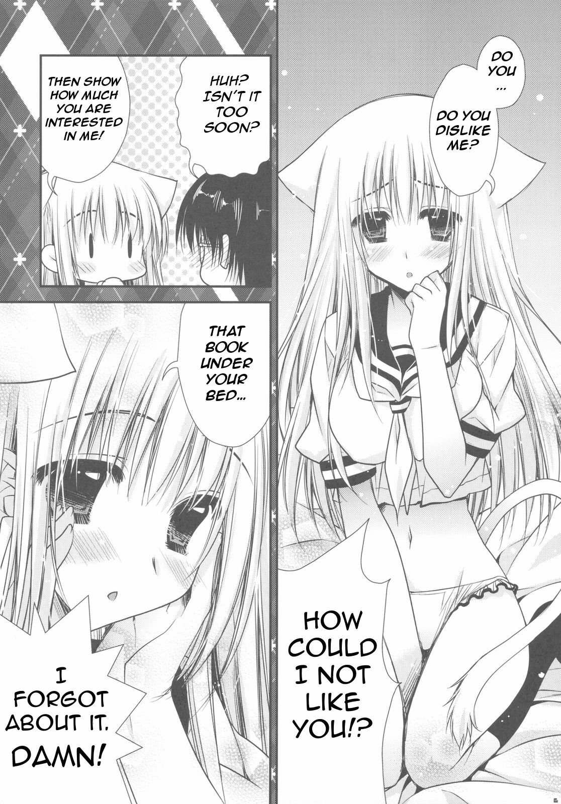 (C78) [PINK (Araiguma)] Hatsujouki ga Kichaimashita !? (Asobi ni Ikuyo!) [English] [FapWorthy] page 6 full