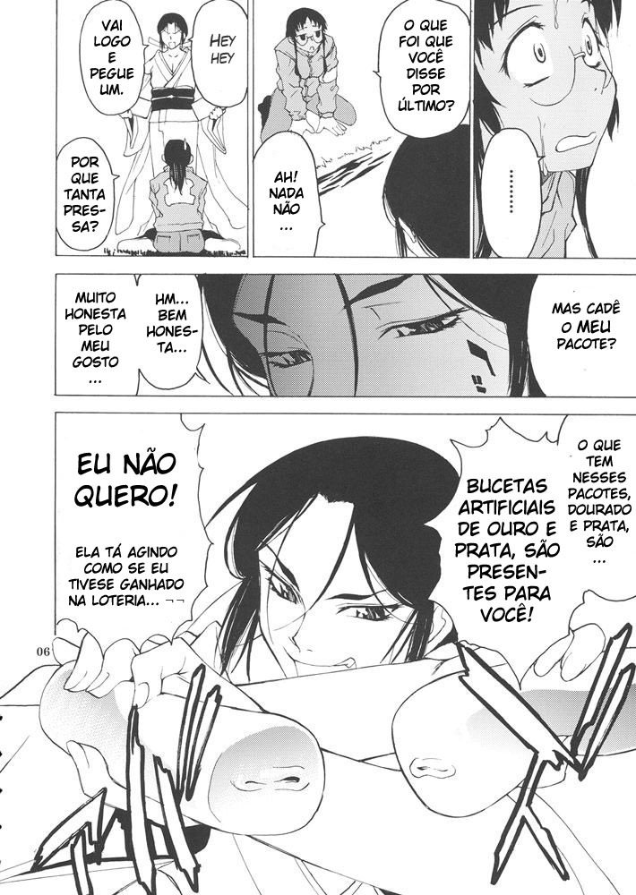 (C69) [Chotto Dake Aruyo. (Takemura Sesshuu)] Postgirl-san Wa Furimukanai. [Portuguese-BR] page 5 full