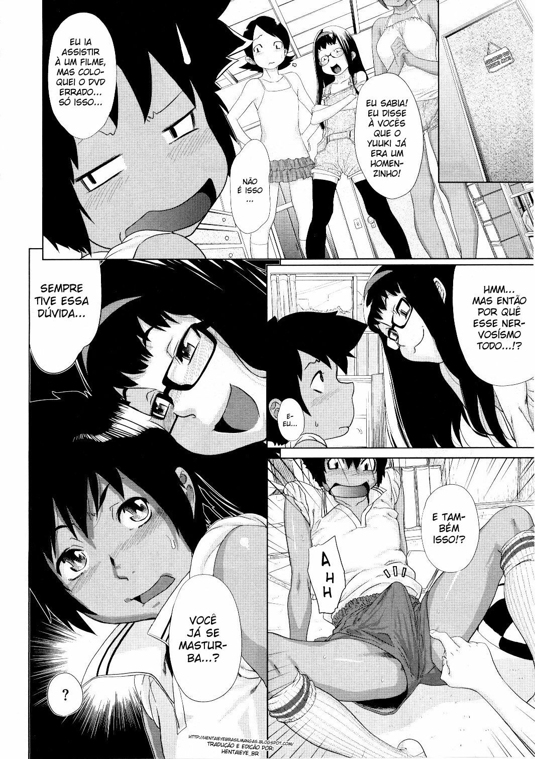 [Koyanagi Royal] Detatoko Cherry Break | Tensão Sexual Capítulo 1 (COMIC Megastore 2009-11) [Portuguese-BR] [HentaiEye_BR] page 4 full