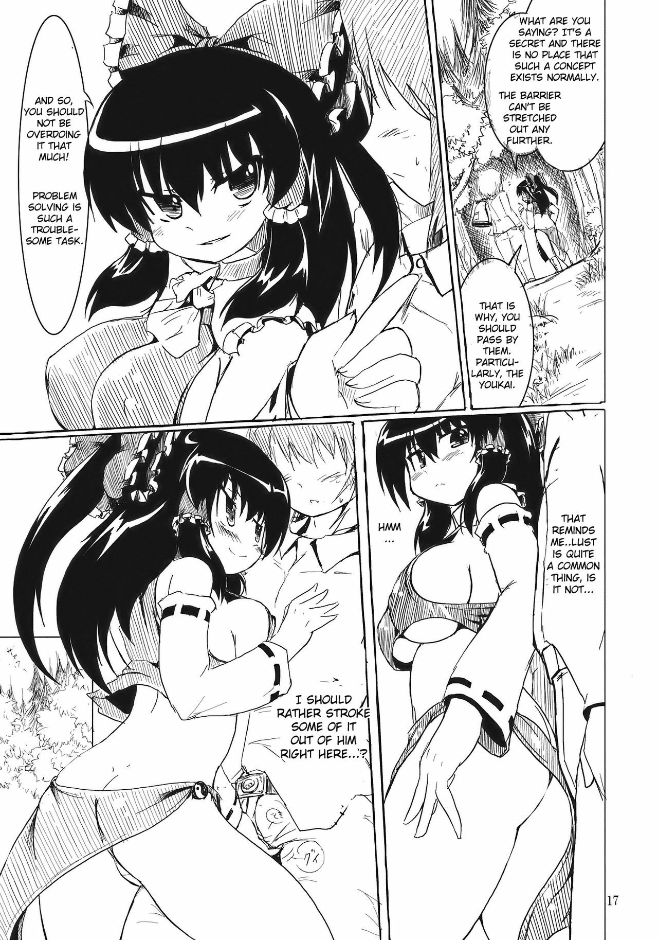 (Reitaisai 7) [Panzers (Okiraku Nic)] Nitorin H 2 (Touhou Project) [English] [CGrascal] page 17 full