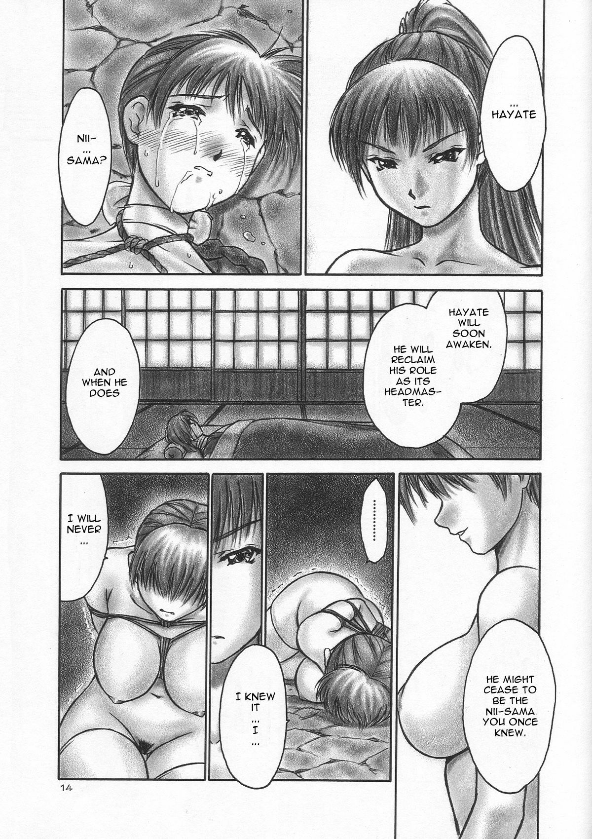 (C62) [Hellabunna (Iruma Kamiri)] INU/Sequel (Dead or Alive) [English] [Kizlan] [Decensored] page 13 full