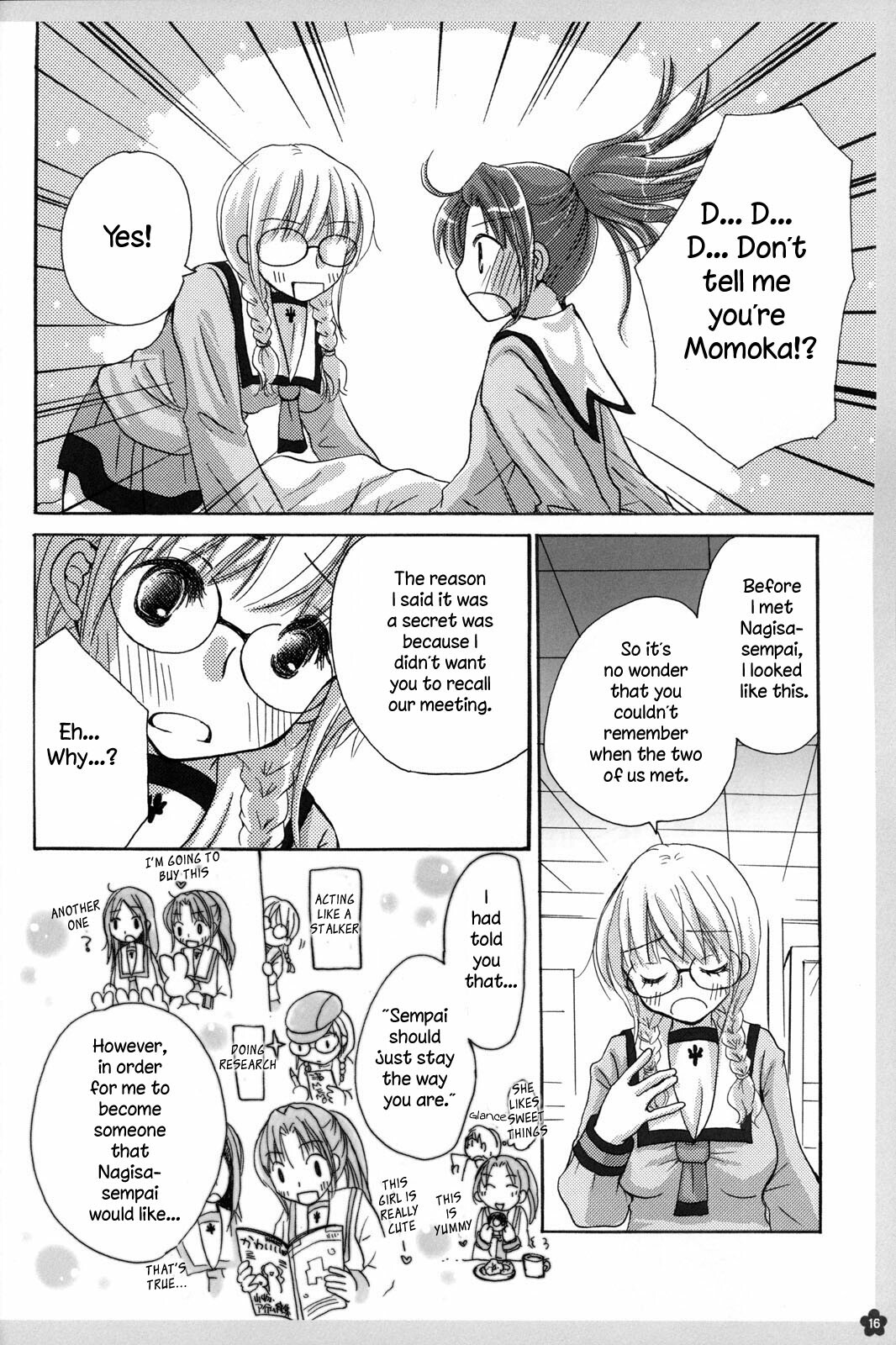 (COMITIA88) [Yuririn no Moto (Yuririn)] Amai Himitsu [English] [Wings of Yuri] page 16 full