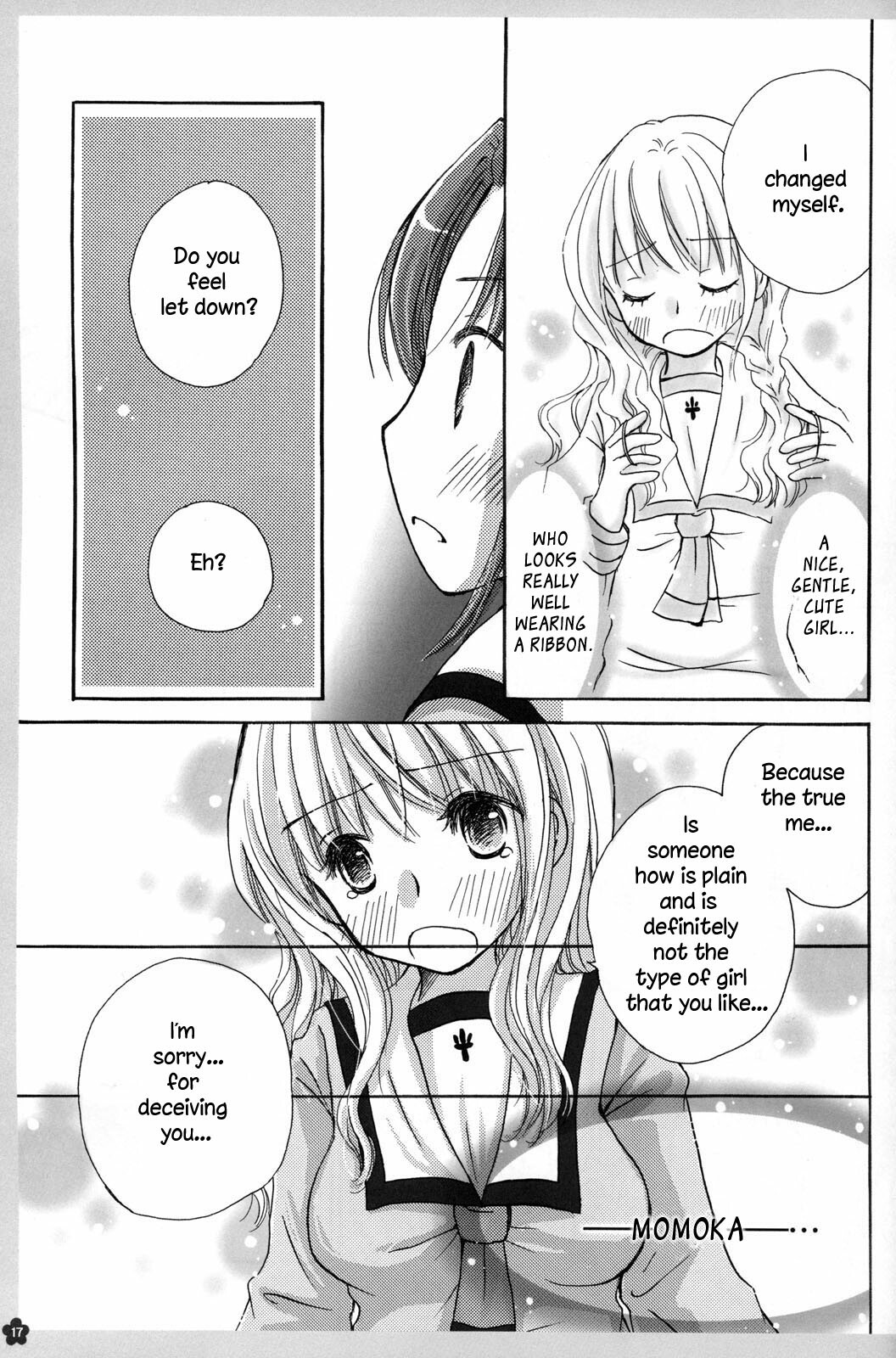 (COMITIA88) [Yuririn no Moto (Yuririn)] Amai Himitsu [English] [Wings of Yuri] page 17 full