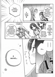 (COMITIA88) [Yuririn no Moto (Yuririn)] Amai Himitsu [English] [Wings of Yuri] - page 9