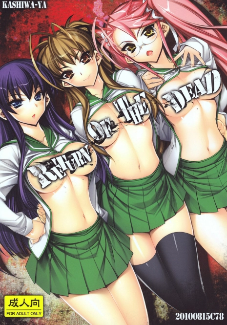 (C78) [Kashiwa-ya (Hiyo Hiyo)] Return of The Dead (Gakuen Mokushiroku Highschool of The Dead) [English] {doujin-moe.us}