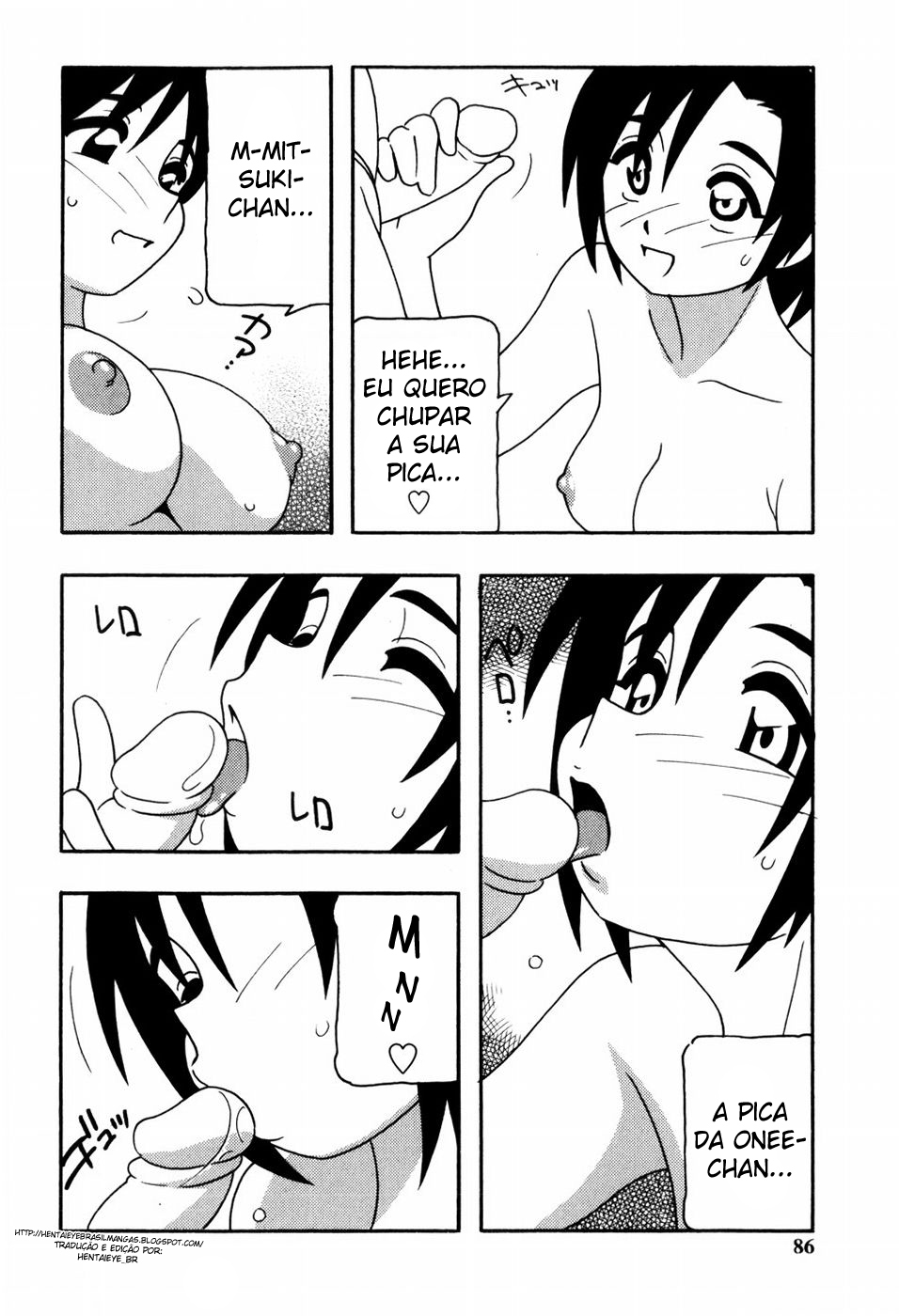 [O.RI] Minna no Onee-san | Uma Irmã Para Todos Ch. 4 [Portuguese-BR] [HentaiEyeBR] [Decensored] page 18 full