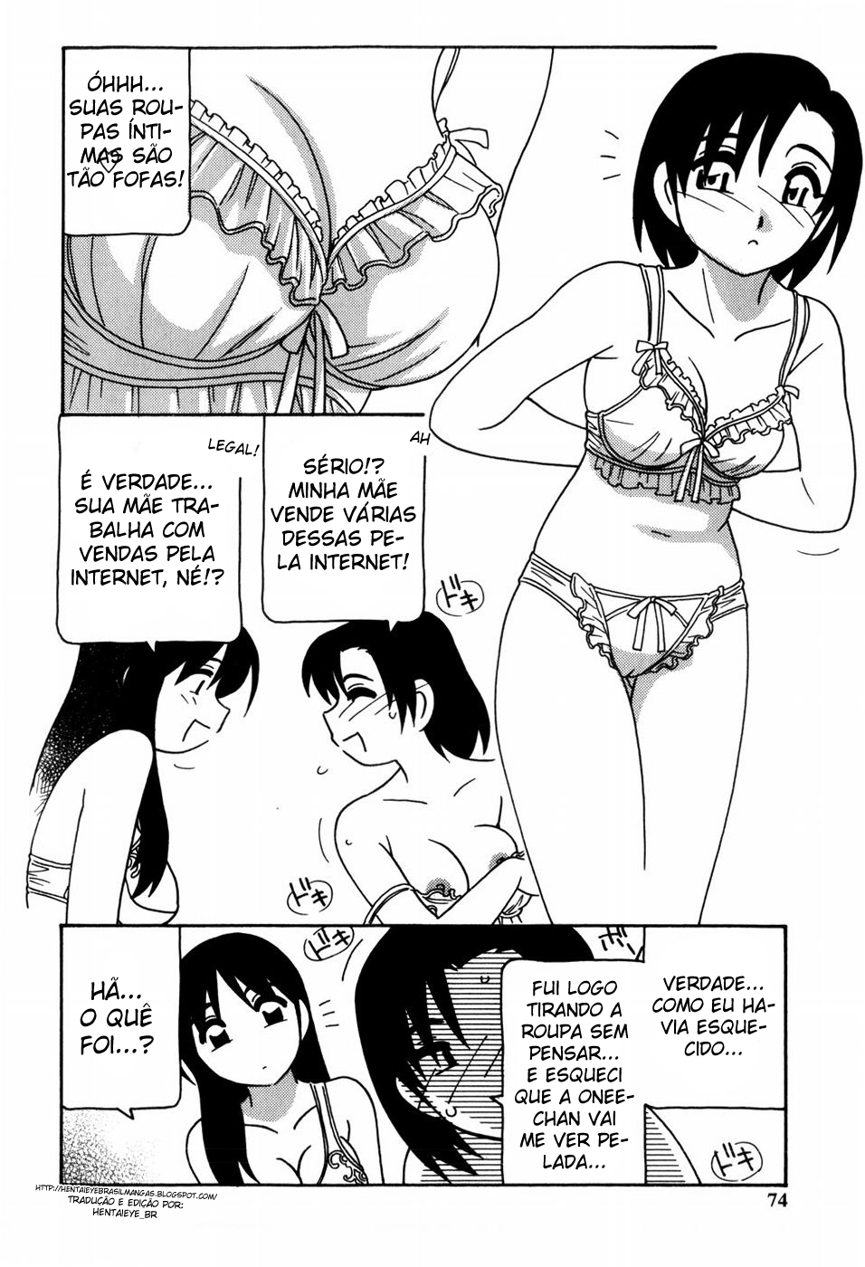 [O.RI] Minna no Onee-san | Uma Irmã Para Todos Ch. 4 [Portuguese-BR] [HentaiEyeBR] [Decensored] page 6 full