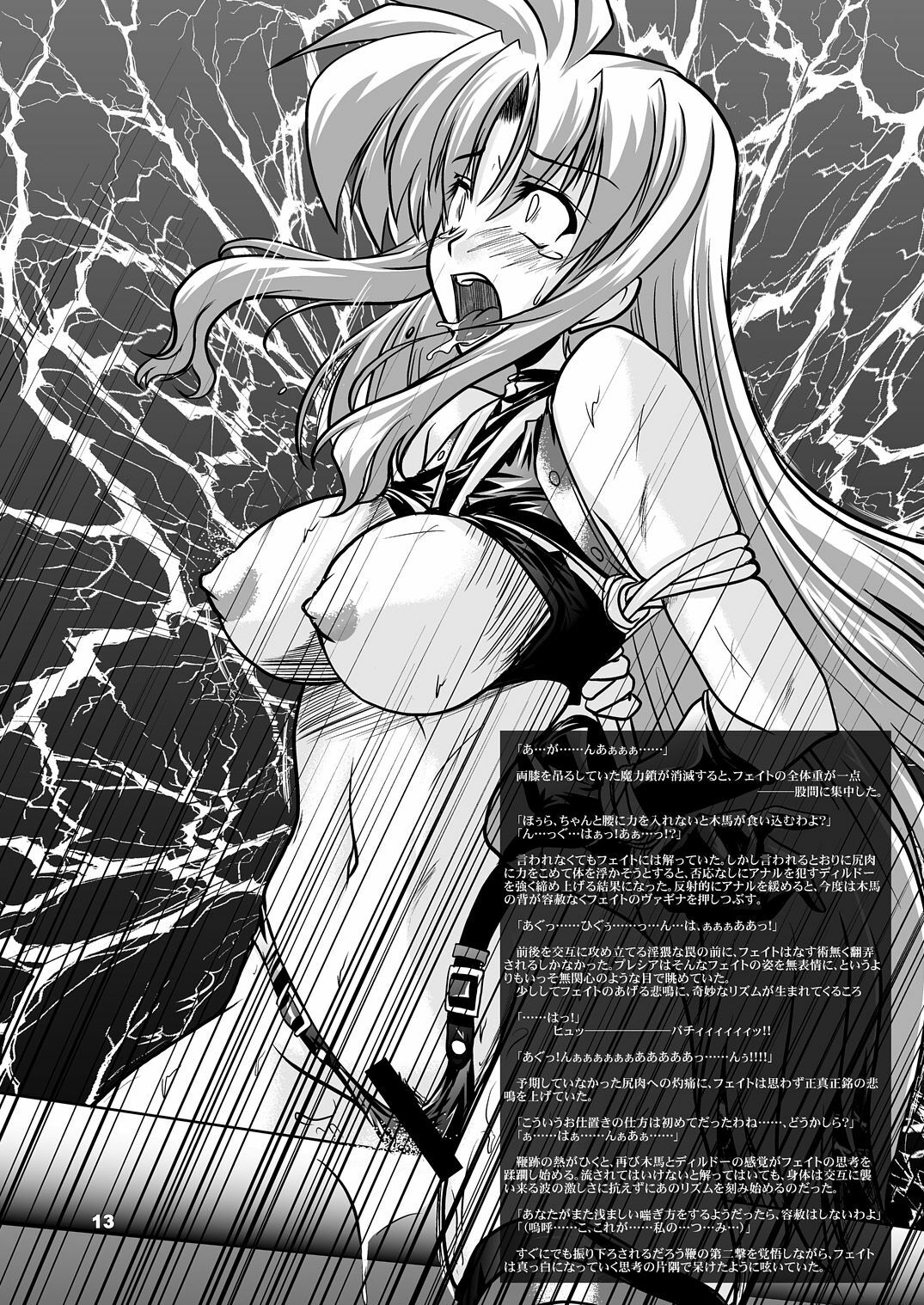 (Lyrical Magical 5) [WARP LOOP (45ACP)] Taichou Saizensen (Mahou Shoujo Lyrical Nanoha) page 14 full