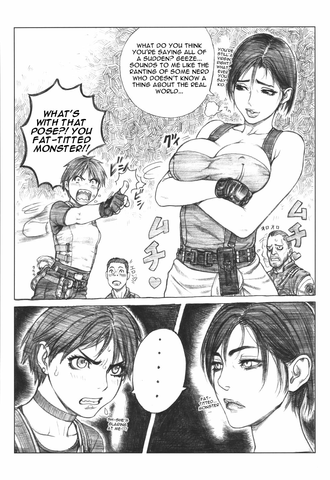 [Tsukasa Jun] Biocube (Resident Evil)[English][4dawgz] page 2 full