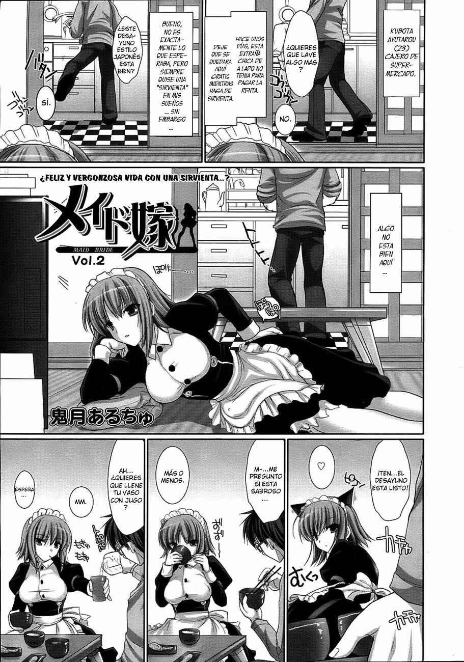 [Kizuki Aruchu] Maid Yome - Maid Bride Ch. 1-5 [Spanish] [Olympos Scanlation] page 23 full